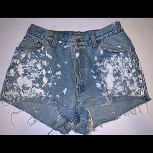 Distressed Jean Shorts (vintage)